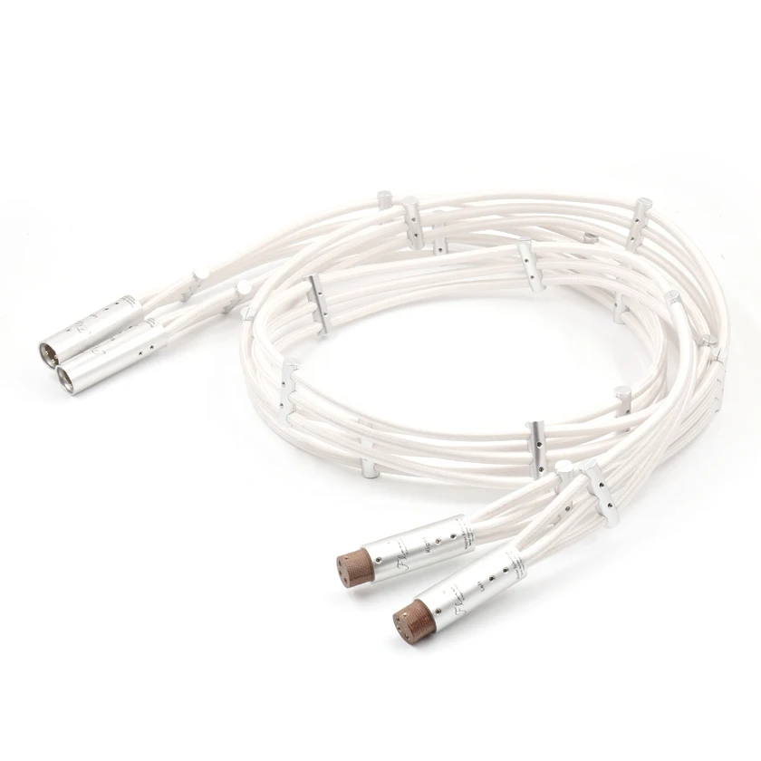 Argento the Flow Hi Fi OCC Silver Plated Audio Cable XLR Audio Interconnect Balance Cable