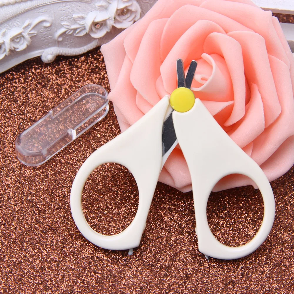 Newborn Kids Baby Safety Manicure Nail Cutter Clippers Scissors Convenient New For Baby Nail Care