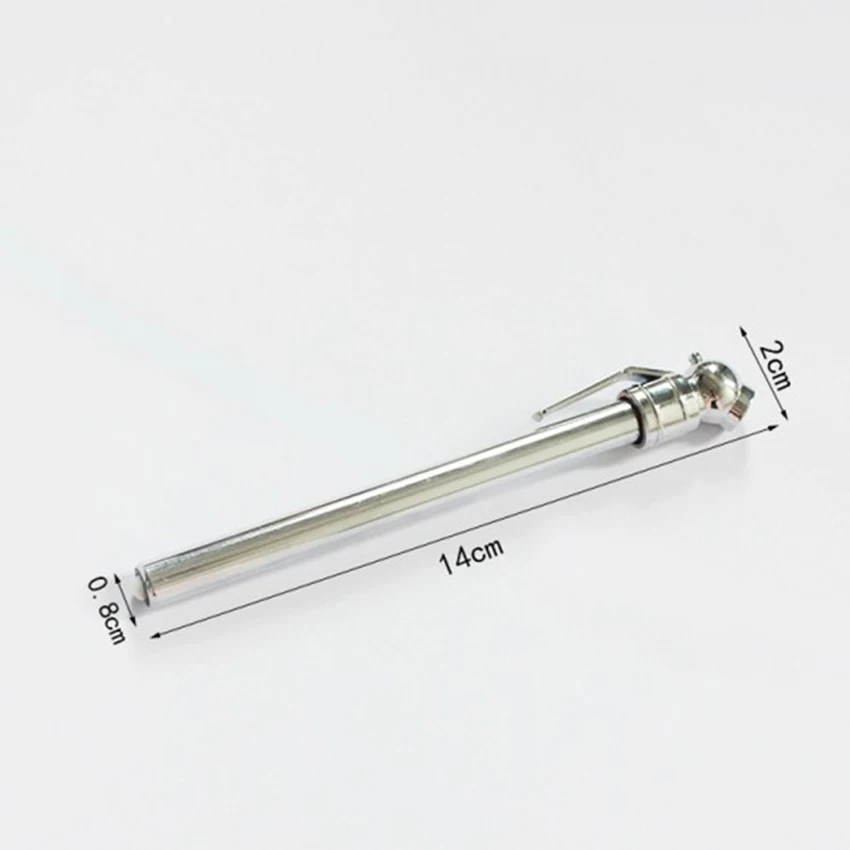 1 Bút Bằng Thép Không Gỉ Hình Ô Tô Xe Lốp Áp Suất Không Khí Thử Nghiệm Đo Đồng Hồ Đo Di Động Đồng Hồ Đo Áp Suất Lốp Xe Ô Tô Phong Vũ Biểu đo