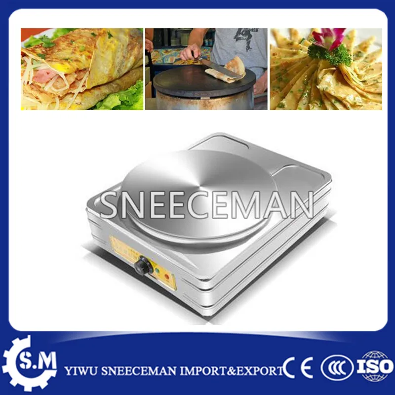 

Commercial Electric single Crepe Maker Pancake Making Machine