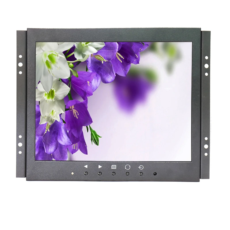 

ZHIXIANDA 9.7 Inch Metal Shell 1024*768 Wall Mount Embeded Open Frame Monitor HD IPS Screen Display For Kiosk