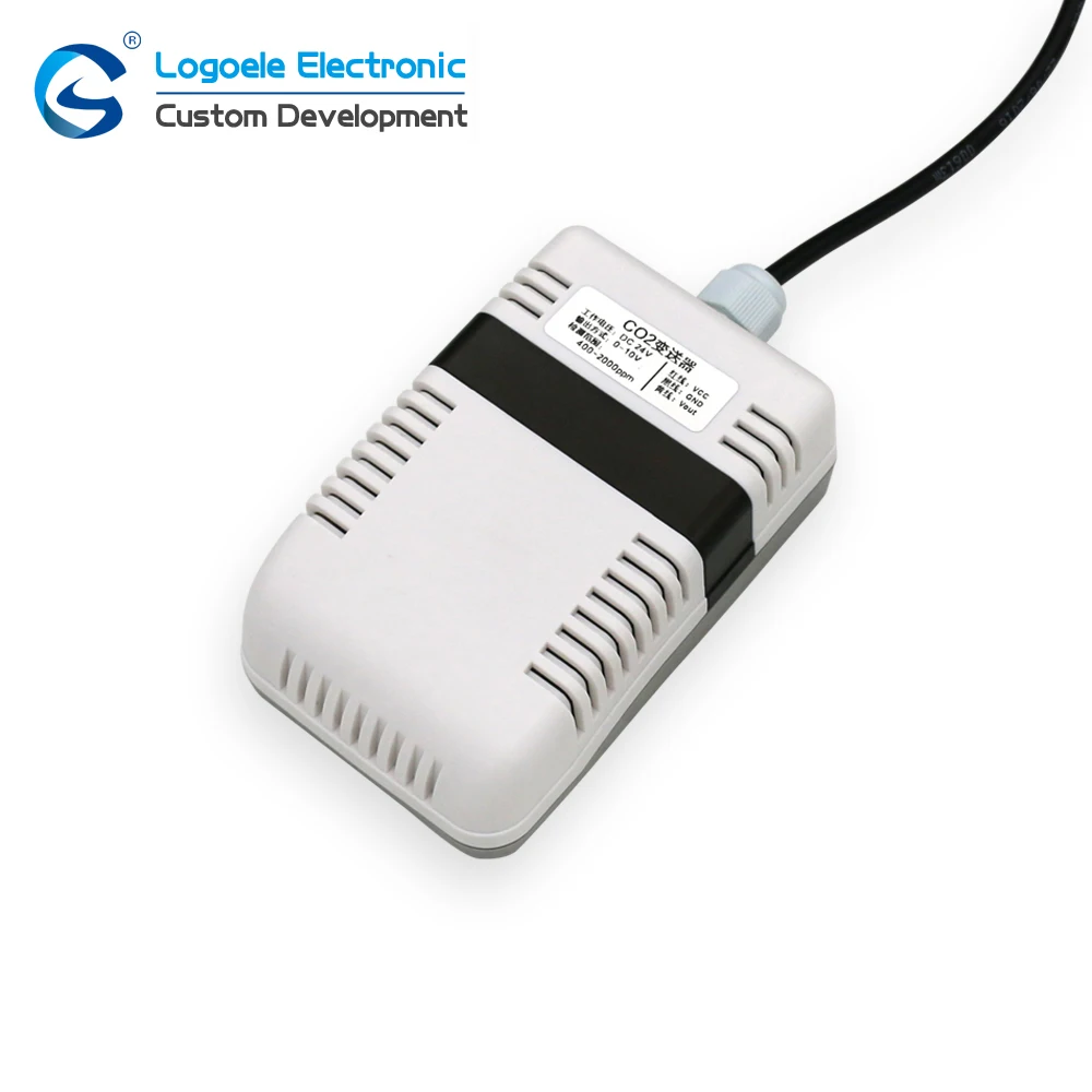 CO2 Sensor Infrared Carbon Dioxide Detection Transmitter NDIR Module Analog Output 400-2000ppm