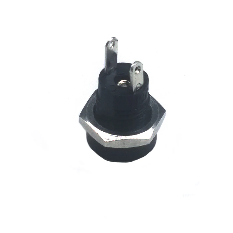 5/10pcs DC-022B 5.5*2.1mm/5.5x2.5mm  2Pins Power Supply Connectors DC Jack Socket Female Plug Adapter Terminal Blocks