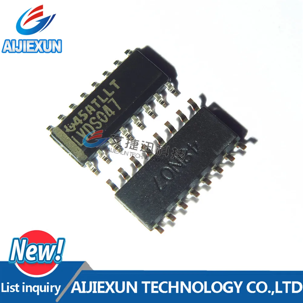 5PCS SN65LVDS047DR LVDS047 SOP16 LVDS Driver 0.45V 16-Pin SOIC T/R in stock 100% New and original