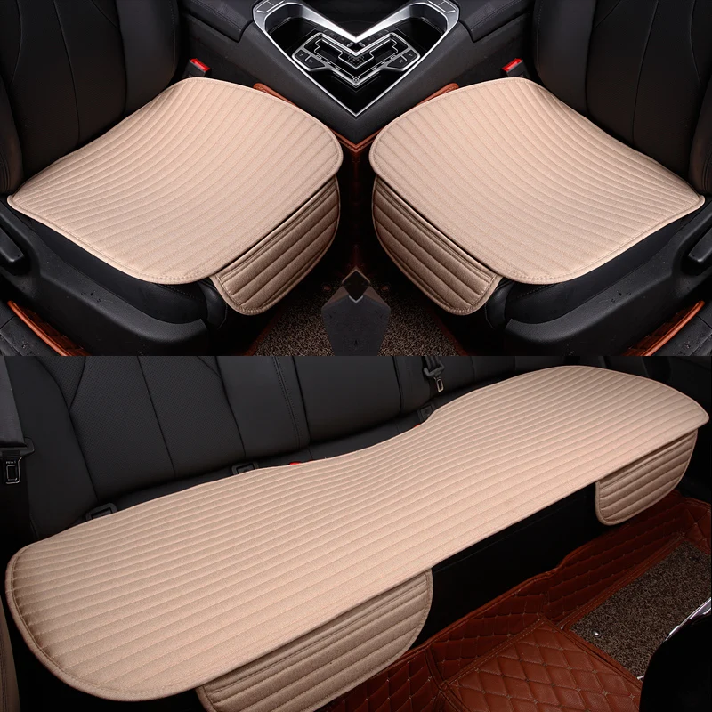 

Car Seat Covers Universal car front Rear Seat Cushion Pad for Four Seasons use Auto Accessories Car-styling car seat mat