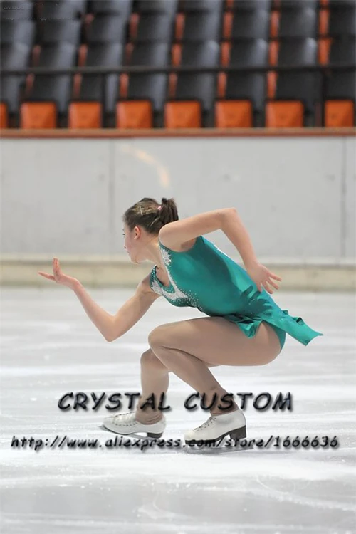 

Women Figure Skating Dress Graceful New Brand Ice Skating Dresses For Competition Customized DR3896