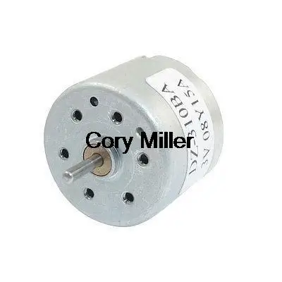 3-6V 1700-3400RPM 2 Pin Connector Cylindrical Micro DC Motor