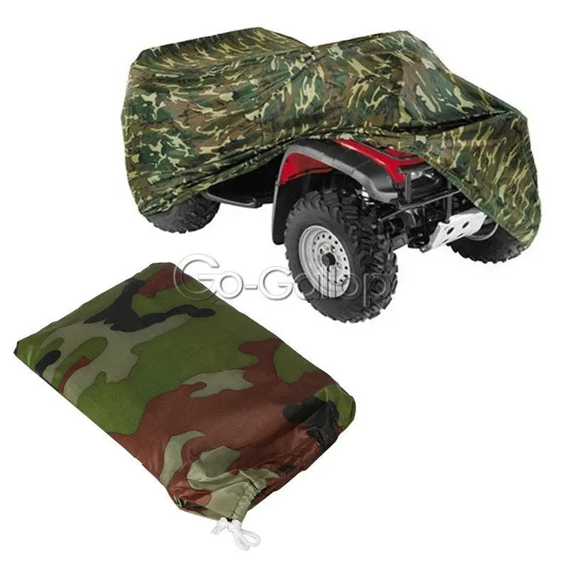 Camouflage Waterproof XL Quad Bike ATV Storage Cover For Suzuki Eiger LTA 400 F 4X4 Auto/Kawasaki Bayou 185 220 250 300 400