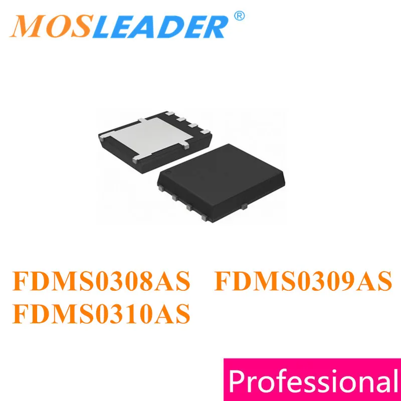 

Mosleader FDMS0308AS FDMS0309AS FDMS0310AS DFN5X6 100PCS 1000PCS N-Channel Bulk new Mosfets High quality