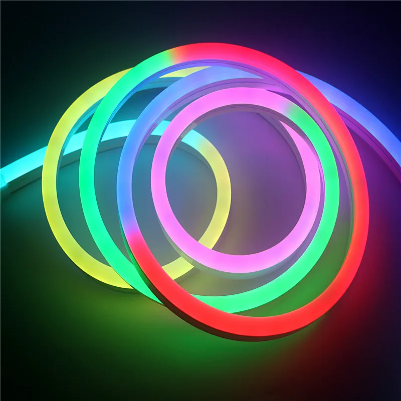 

WiFi Remote Control Addressable Pixel LED Neon WS2811 DC12V Multicolor Combination Outdoor Frame Super Beautiful Night Light