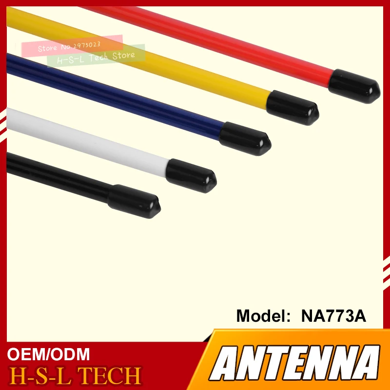 5PCS VHF/UHF Walkie Talkie Antenna Dual Band Ad Alto Guadagno Antenna di Telefonia Mobile Per Baofeng Motorola Kenwood Icom HYT Yaesu Vertex