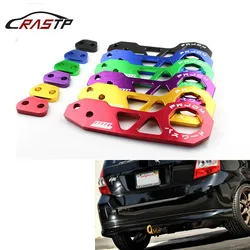 RASTP-gancho de remolque trasero de aleación de aluminio, estilo JDM, para Honda Civic RS-TH004
