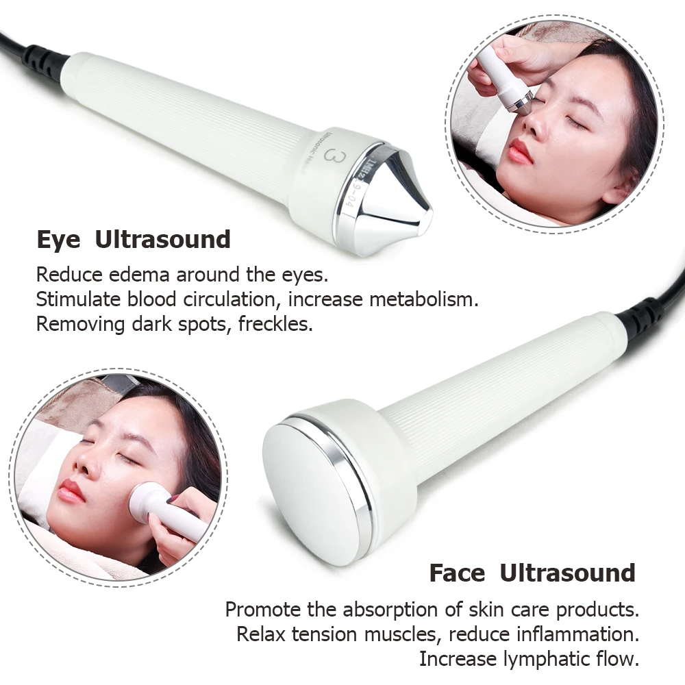 Ultrasonic Facial Skin Care Freckle Removal High Frequency Facial Lifting Anti Aging Facial Ultrasonic Beauty Machine