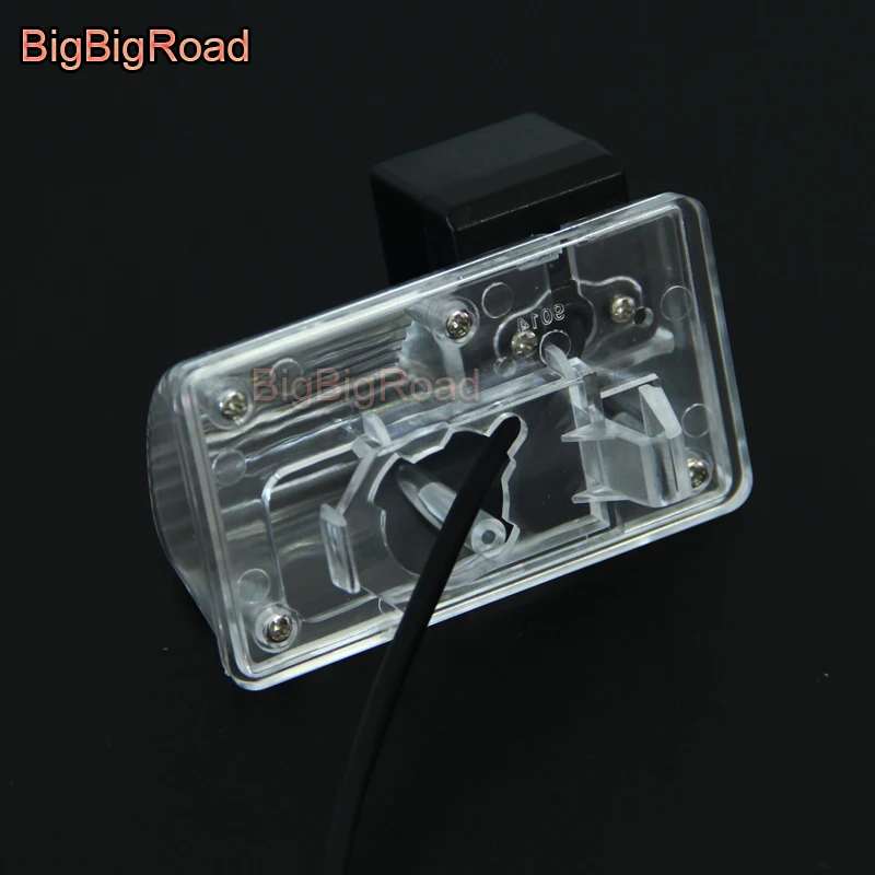 BigBigRoad For Toyota Corolla EX E120 E130 9th Generation Car Intelligent Dynamic Trajectory Tracks Rear View Parking CCD Camera
