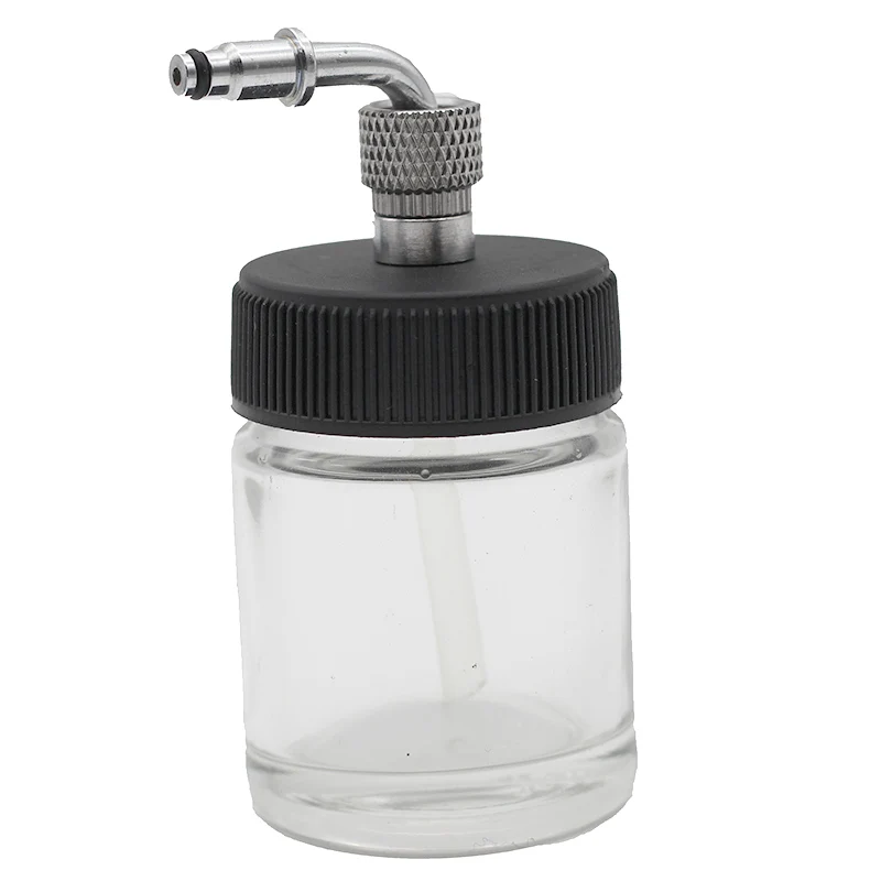 Portable Dual Action Airbrush Air Compressor Kit 0.2mm 0.3mm 0.5mm Needles & Nozzles Craft Cake Paint Art Spray Gun Set