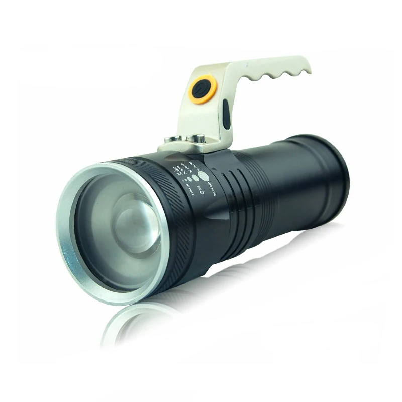 Zoomable High Power Rechargeable LED Searchlight