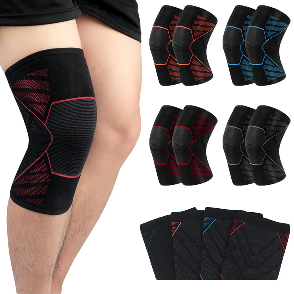 Sports Protection Knee Elastic Soft Breathable Brace Support Basketball Football SPSLF0094