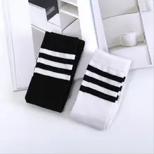 Knee High Striped Socks for Women and Girls #3