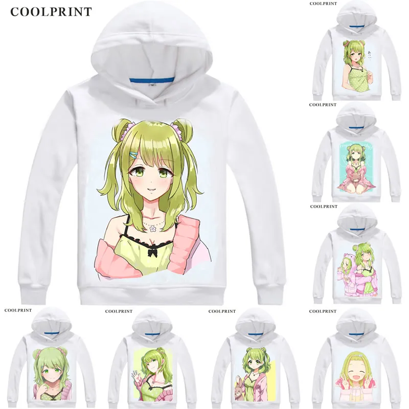 

Morinaka Kazaki Hoodies Virtual Youtuber Vtuber Artificial Intelligence AI Sweatshirt Streetwear Custom Hoodie Costume Hooded