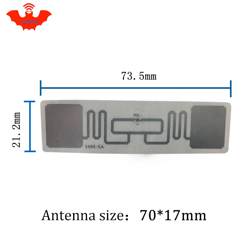 Imagem -05 - Alien-uhf Rfid Adesivo Pode Ser Usado para Rfid Tag 9962 860-960mhz Iso180006c 9962 1000 Pcs