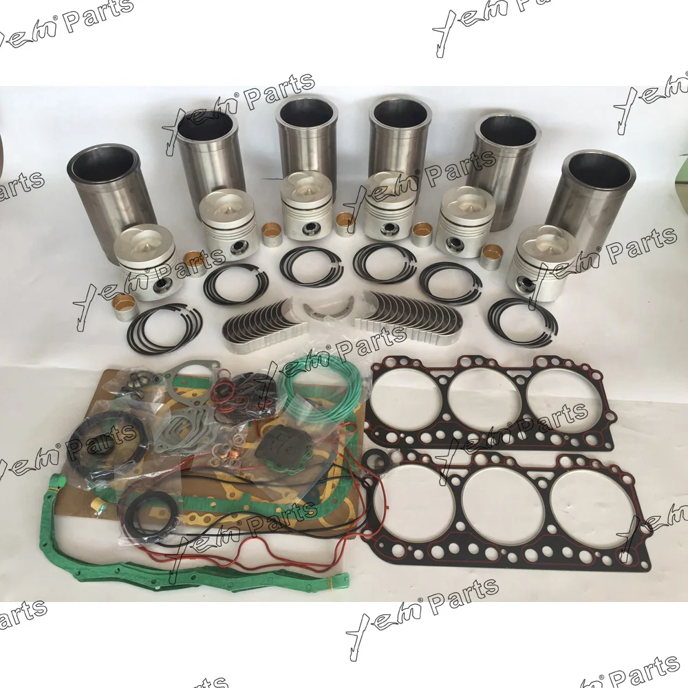 

For HINO engine parts EK100 Repair kit piston +piston ring + liner+ gasket set