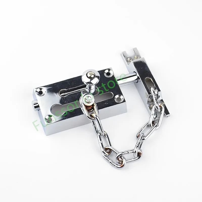 high security Zinc Alloy Anti-Thief Door Chain Lock,16cm chain doors buckle,Protecting the family