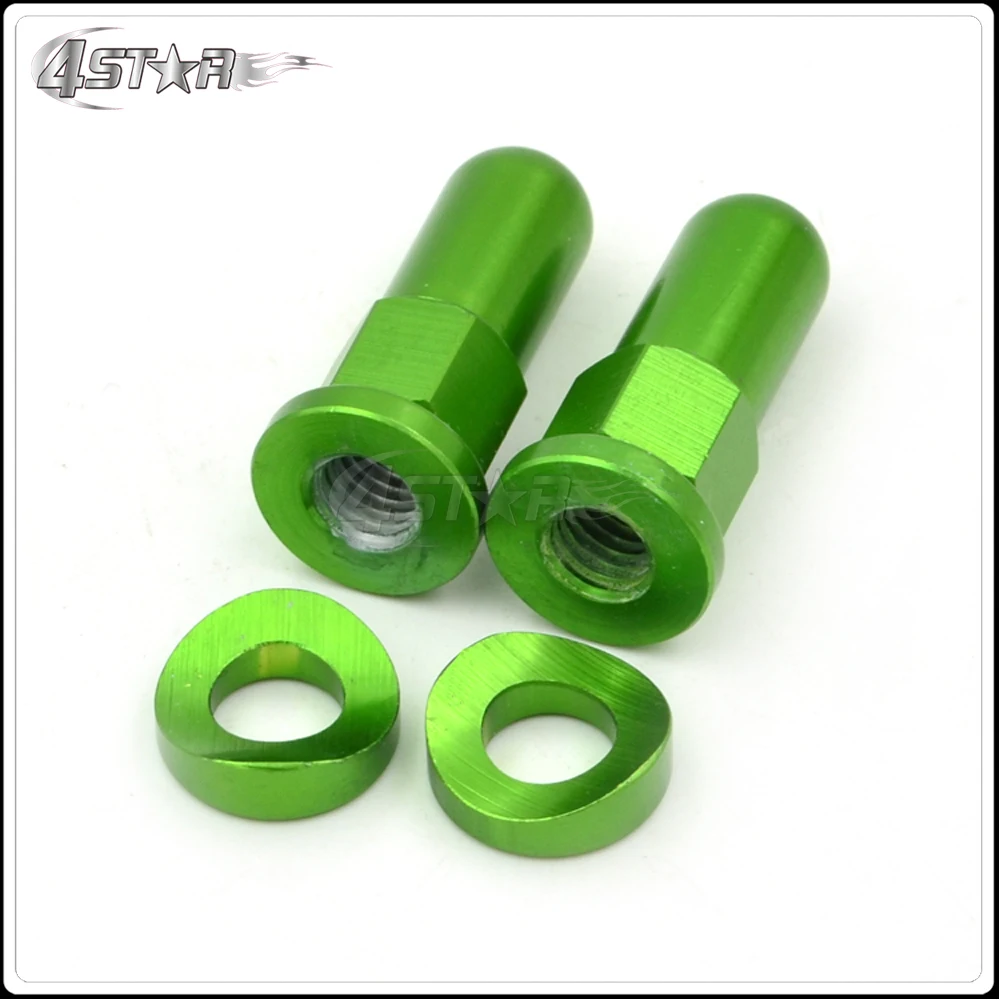 Motorcycle CNC Aluminum MX Rim Lock Covers Nuts Washers Security Bolts For KAWASAKI HONDA YAMAHA SUZUKI KTM Dirt Bike