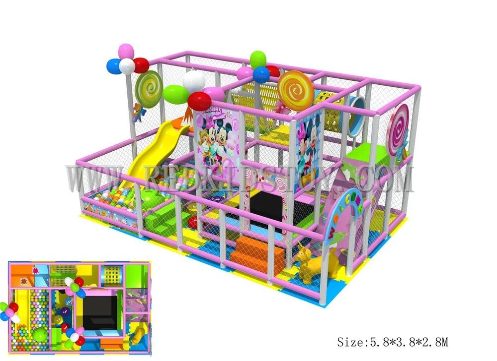 Exported to France Guaranteed Quality Kids Indoor Play Equipment Factory Price 160113a