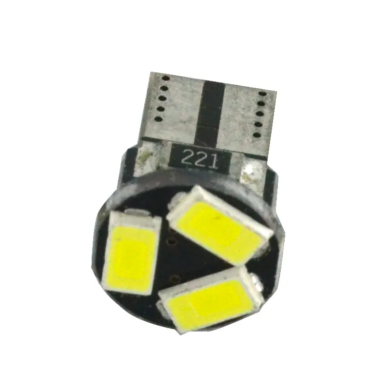 100pcs T10 PCB LED 3 SMD 5630 5730 0.12 Ampere Car Auto LED 194 W5W OBC Marker Light Bulbs Door Light Bulb Lamp univera Blue 12V