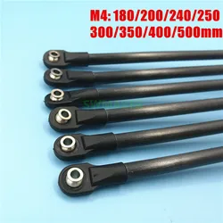 180mm-500mm Carbon tube Diagonal Push Rod Arm + Rod End Bearing kit for Rostock Delta Kossel/TEVO 3D printer