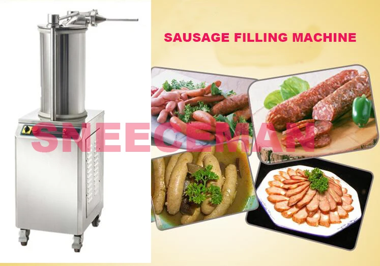 400kg/time stainless steel Rapid Sausage filler machine Hydraulic Automatic Quick Enema Machine for sale