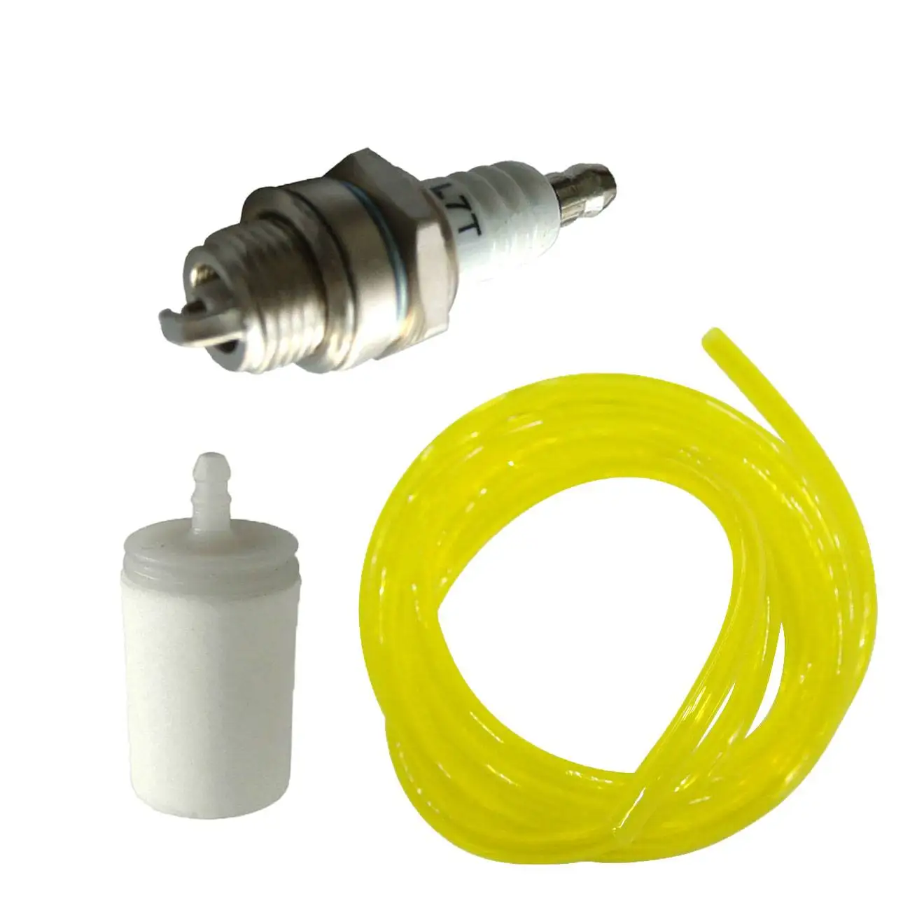 Filtro de combustible, bujía de línea de combustible, compatible con motosierra HUSQVARNA 50, 51, 55, 61, 268, 272 XP, 345