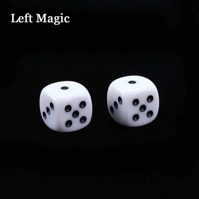 Russian Dice Deluxe Forcing Dice (Black Color Dice) - Magic Tricks Fun Magic Street Close Up Stage Accessories Illusion Mental