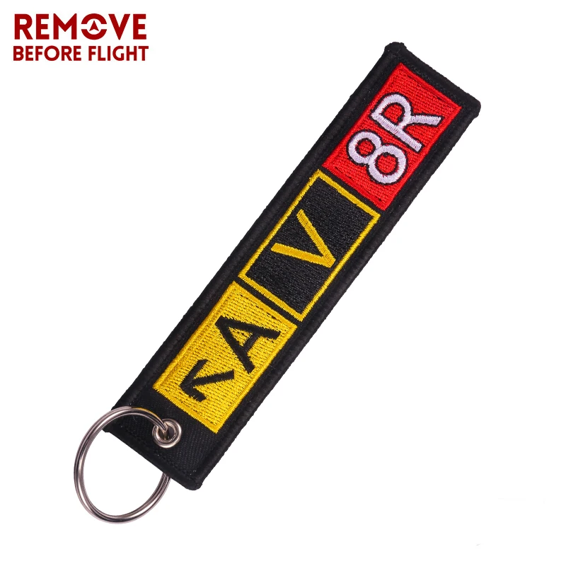 

Fashion Airport Taxiway Keychain Bijoux Keychain for Cars llaveros Keychains Embroidery Key Fobs OEM ATV Car Key Chains