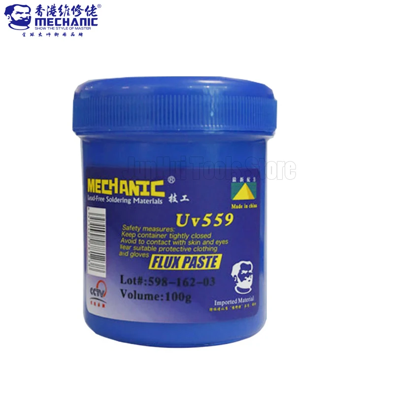 

MECHANIC 100g NC-559-ASM No-Clean BGA Reballing Solder Ball Repair Solder Soldering Flux Paste soldering flux