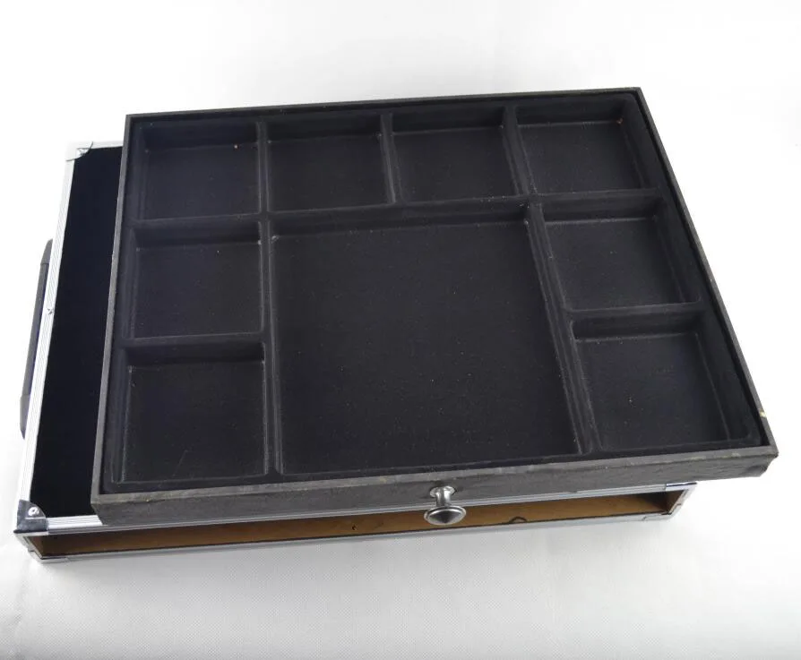 Close-Up Case With Drawer For Magician Magic Tricks Carrying Box Illusions Magia Stage Gimmick Accessories Props Mentalism