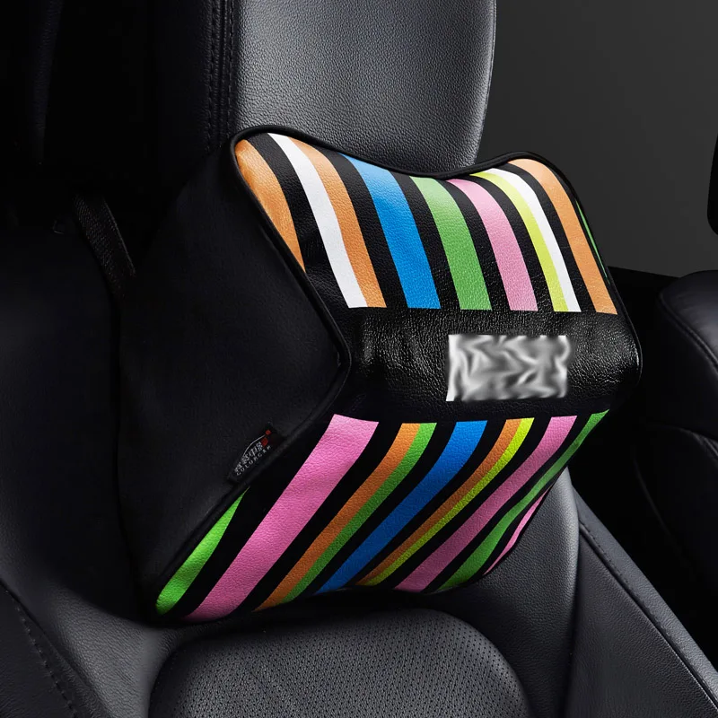 Memory Foam Pillow Neck Car Headrest Pillow Car Interior Accessories Styling For Ford mondeo kuga fiesta Focus 2 3 ecosport mk4