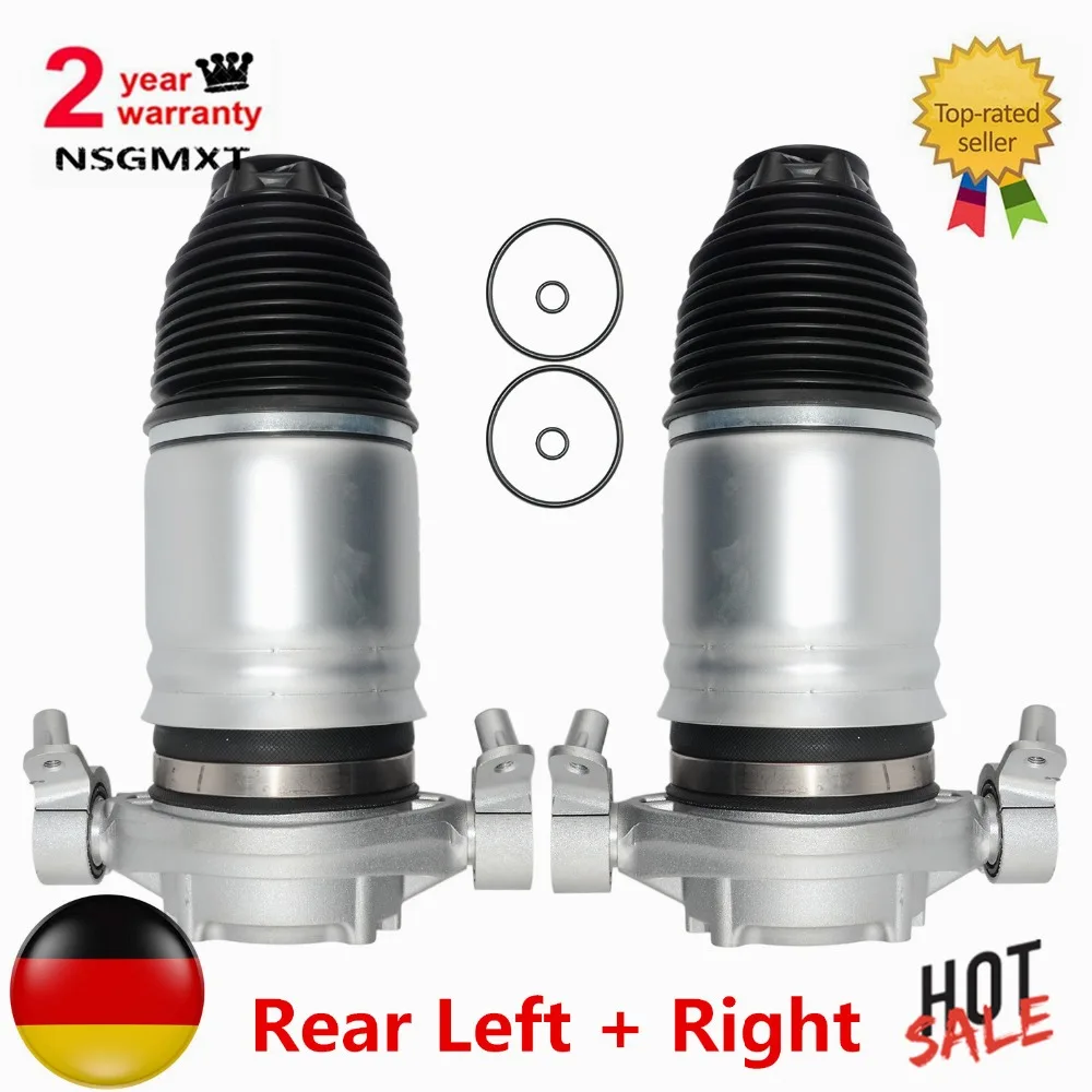 AP01 2pcs Rear Left + Right  Air Suspension Spring for Porsche Cayenne Volkswagen Touareg  2011-2018 7P6616503  7P6616504