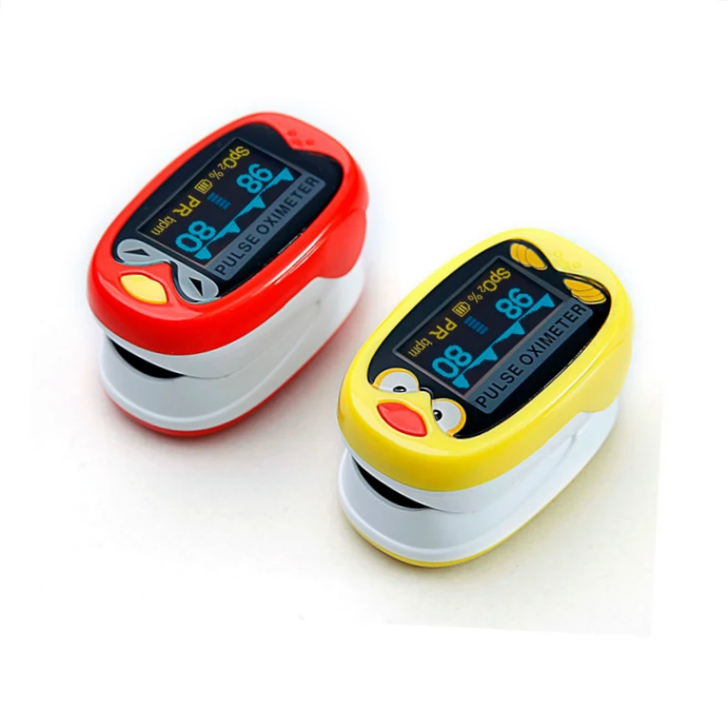 Finger Pulse fingertip Oximeter children kids De Pulso De Dedo Pediatric oximetro SpO2 Saturation Meter Ear Forehead Thermometer