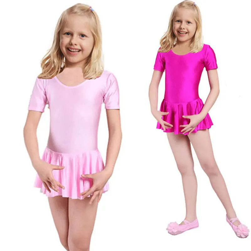 Mädchen Ballett Kleid Für Kinder Mädchen Tanz Kleidung Kinder Ballett Kostüme Für Mädchen Tanzen Trikot Mädchen Dancewear ETQ030801