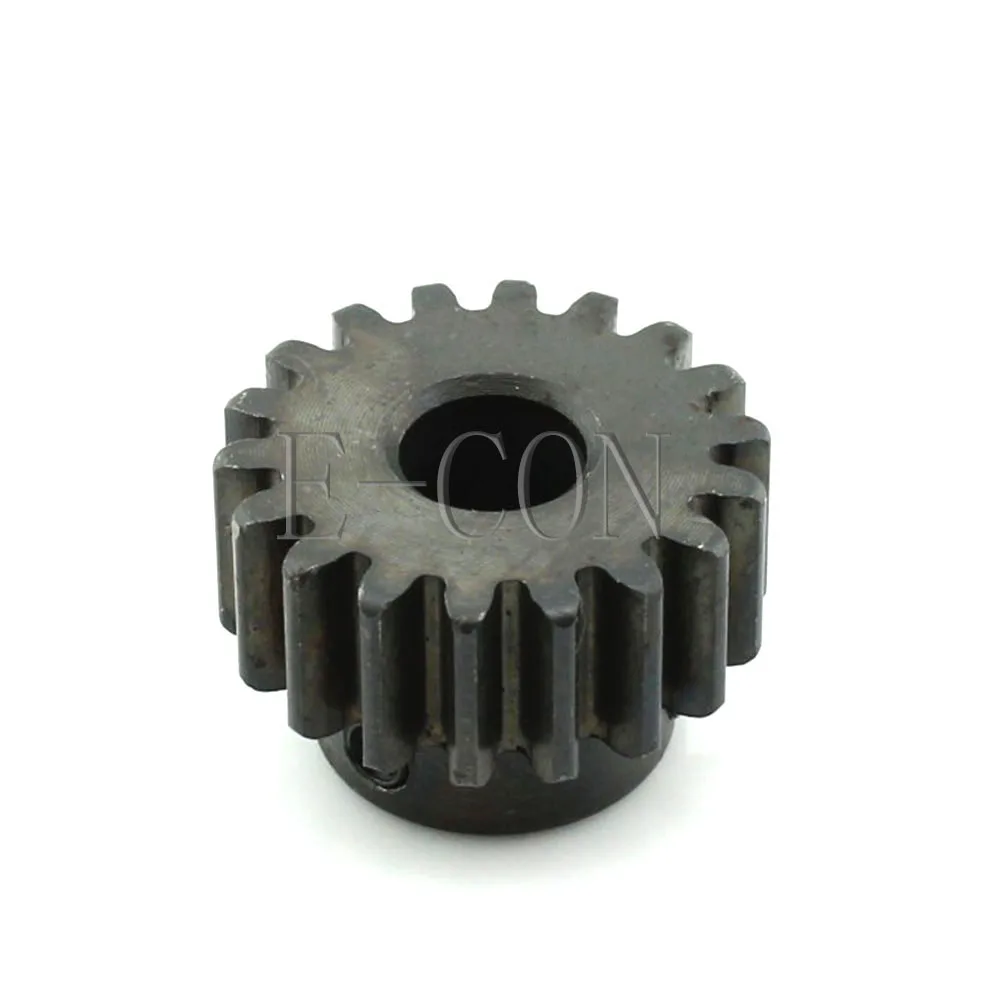 1 Pcs 1.5M18T 12 Mm Breedte 5 Mm/6 Mm/6.35 Mm/8 Mm/10 Mm /12 Mm Boring 18 Tanden Module 1.5 Motor Metal Gear Wheel Top Schroef