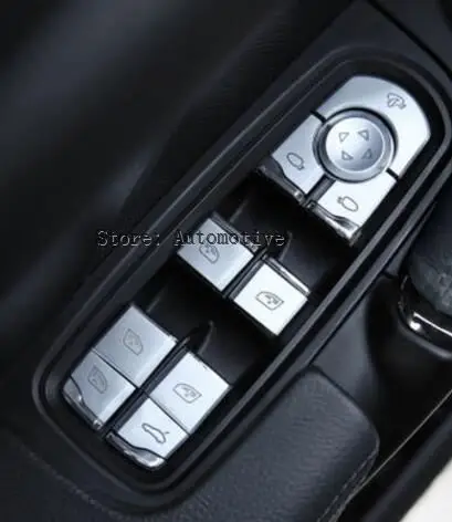 For Porsche Macan 2014-2017 Cayenne 2011-2016 Panamera 2010-2016 Inner Door Window Switch Button Trim Cover 13pcs