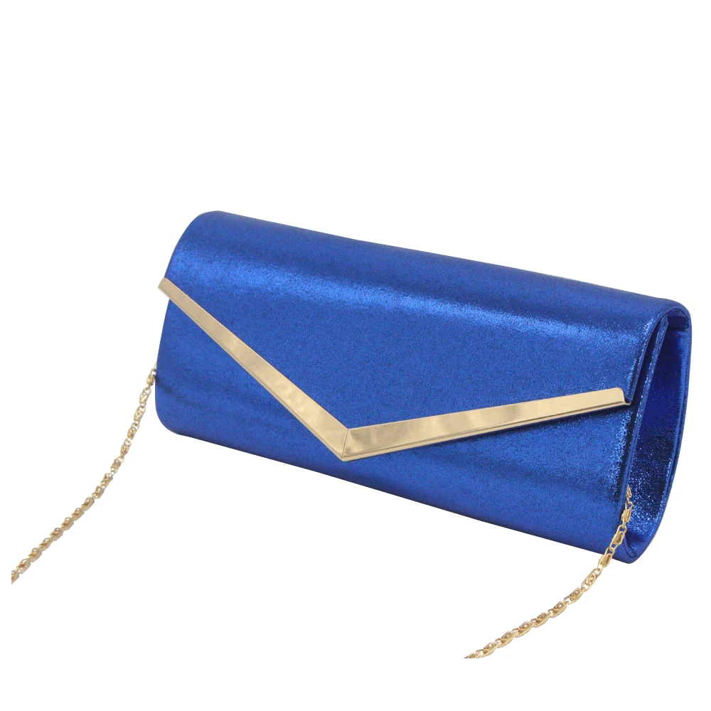 European American Style Flash Material Clutch Bag Hot Sale Shiny Glitter Pure Color Evening Bag For Women Handbags Purse Bag