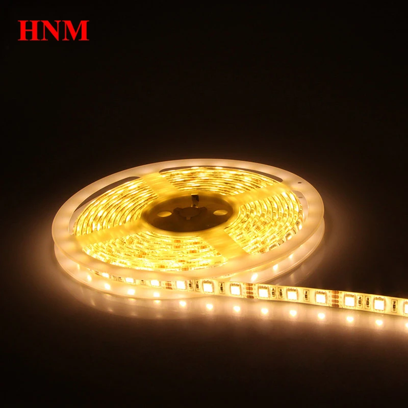 

5M 5050 60LEDs/m 12V LED Strip Waterproof Tape TV LED Light SMD5050 Red Green Blue Yellow White Yellow RGB