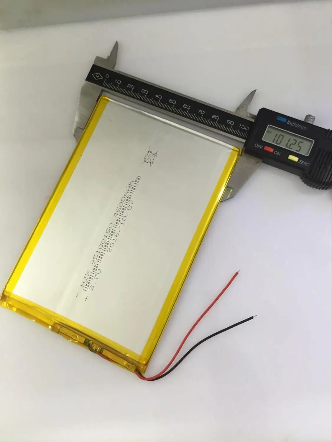 New Hot bateria De Polímero de 35100150 10.1 polegada Tablet PC da bateria de lítio de equipamentos médicos para fonte de alimentação móvel