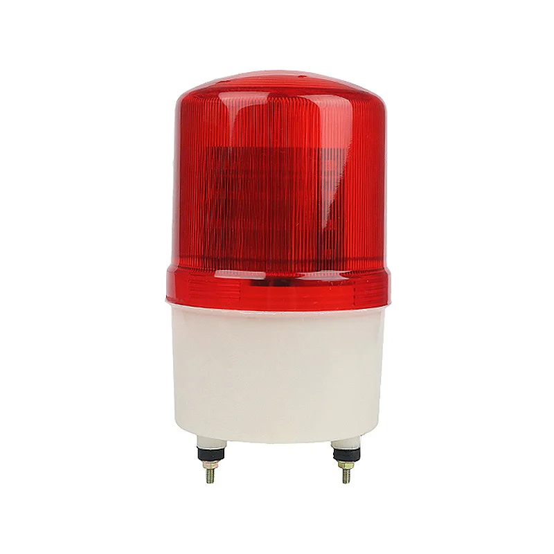 

Industrial Signal Buzzer Sound Alarm Light 110V 220V DC 12V 24V Rotary Strobe Flash Siren Emergency Warning Lamp Red LTE-1101J