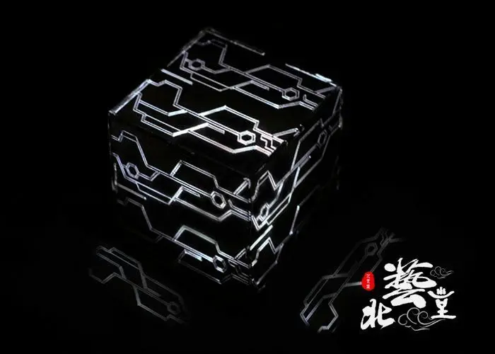 New Handmade NieR: Automata 2B & 9S Black Box Cosplay Magic Cube luminous Toy Cosplay Props