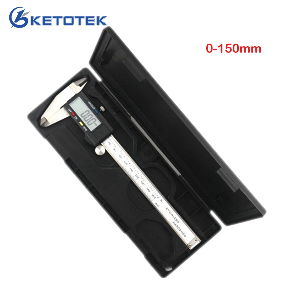 Measuring Tool Stainless Steel Caliper 0-150mm 200mm 300mm Digital Vernier Caliper Gauge Micrometer Paquimetro Messschieber