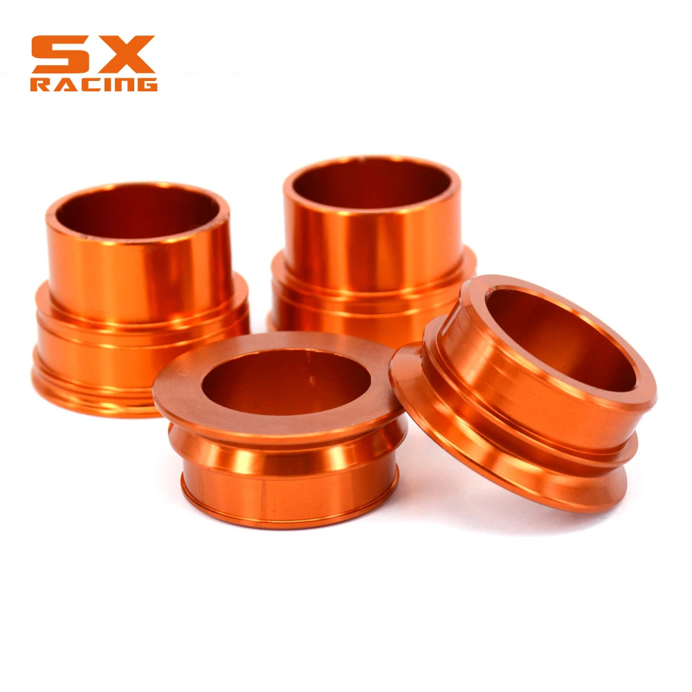 Motorcycle CNC Front Rear Wheel Hub Spacer Set For KTM SX SXF XCF 125 150 200 250 300 350 400 450 2013 2014