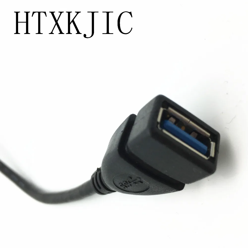 Đa Năng 25 Cm Cáp Nối Dài USB 3.0 Nam Một Cái 90 Độ Mở Rộng Đồng Bộ Dữ Liệu Dây Cáp dây Adapter Bán Buôn